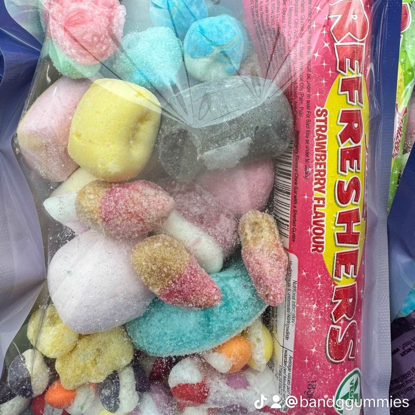 Freeze Dried Sweets Bulk Buy Wholesale Shop Starter Pack 25 Normal Halal, Sour Mix Bags